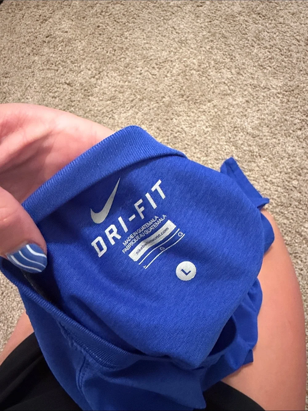 Nike royal blue